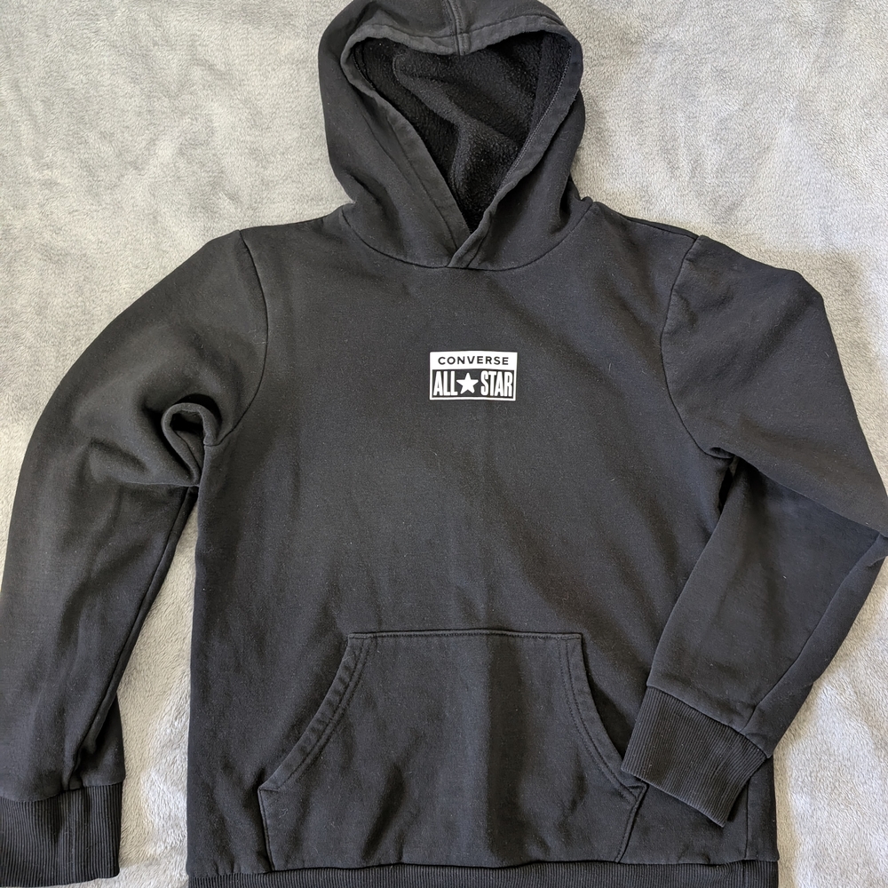 Converse All Star Black Youth Hoodie